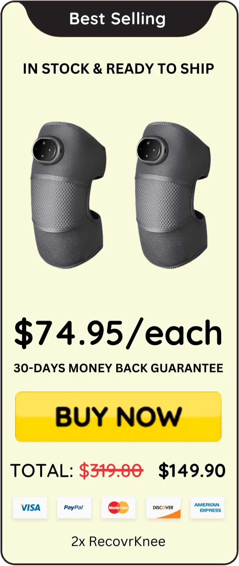 RecovrKnee best offer price